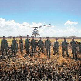 Temen que clima complique combate al fuego