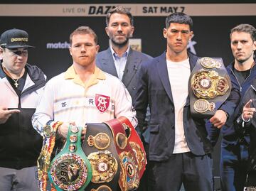 Canelo Álvarez vuelve a ser bateado por Dmitry Bivol