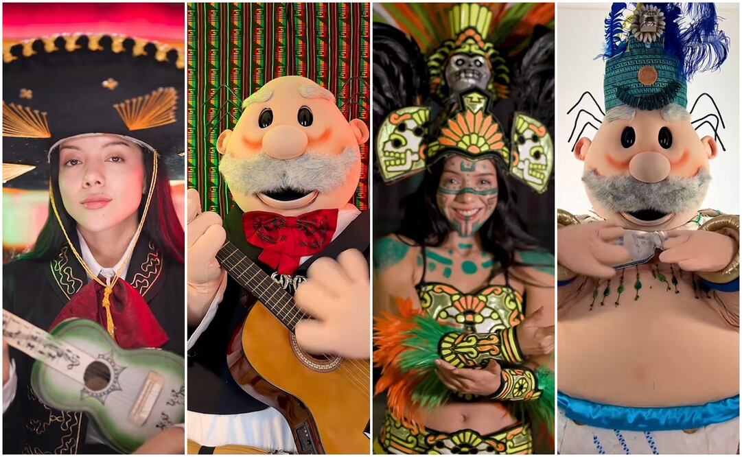 Cientos de creadores de contenido se han sumado para crear sus propias versiones. entre ellos, la botarga más querida del internet, el Dr. Simi. Foto: Tiktok @drsimi_oficial