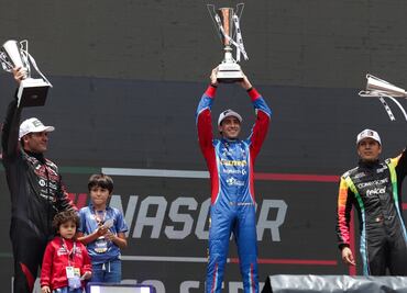 NASCAR México Series: Max Gutiérrez gana carrera Ricardo Rodríguez 120; Rovelo y Baca en el podio