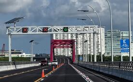 Abre a la circulación Puente Vehicular Nichupté en Cancún; "No es una vía para echar carreras”, aclaró Mara Lezama