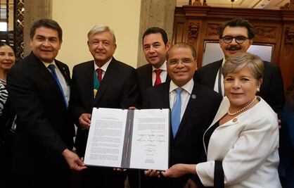 México y Centroamérica crean plan de desarrollo para combatir migración