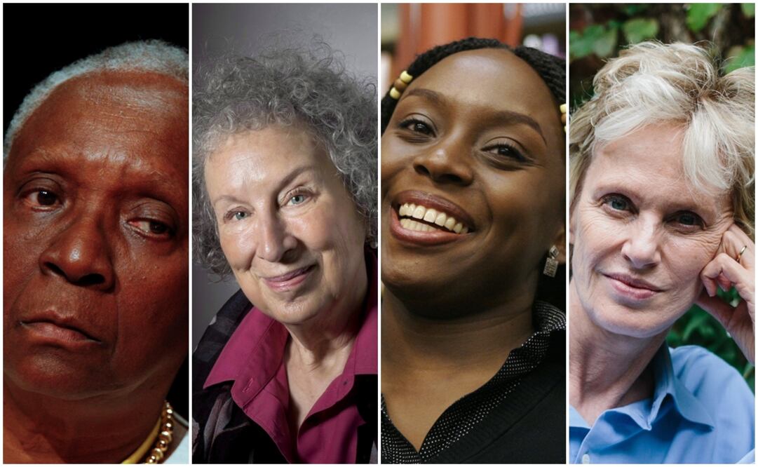 En la imagen: Maryse Condé, Margaret Atwood, Chimamanda Ngozi Adichie y Siri Hustvedt. Foto: Archivo