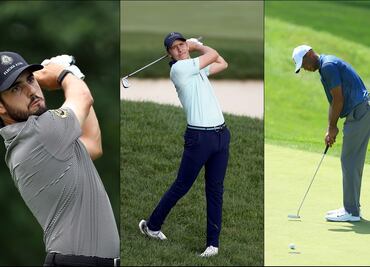 Tiger Woods y los mexicanos pasan corte con dificultades