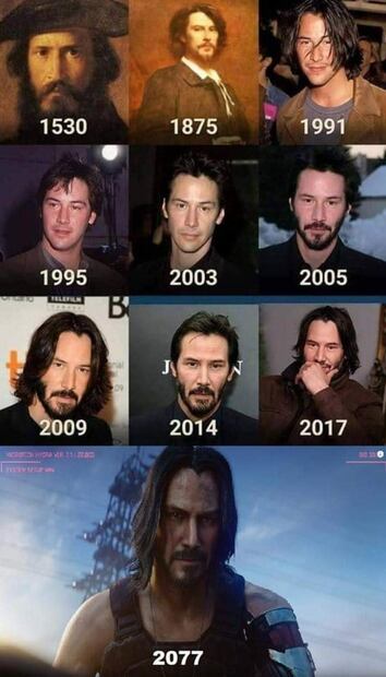 Los memes de Keanu Reeves reinan en las redes 