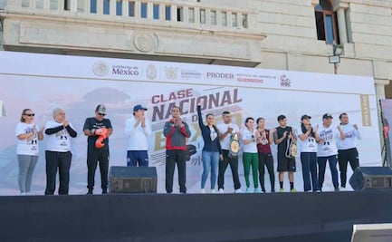 Evelyn Salgado encabeza clase masiva de Box en Guerrero; destaca al deporte como motor de transformación