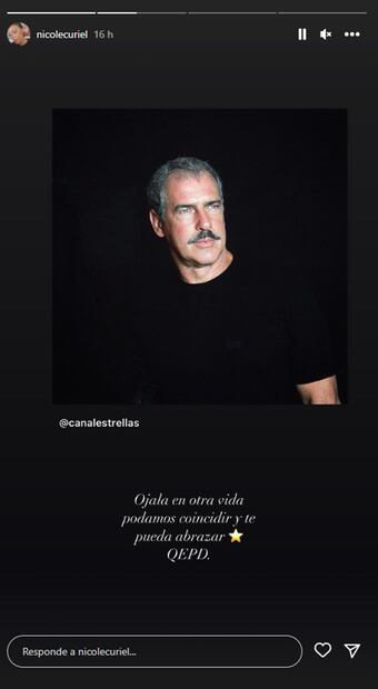 Nicole Curiel escribió un mensaje de despedida a Andrés García, su abuelo, aunque nunca lo conoció, dijo haberse quedado con los deseos de tener un vínculo familiar con él.
Foto: Instagram