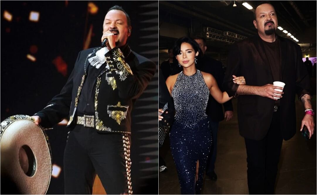 Pepe Aguilar y su hija Ángela son muy unidos, desde que la cantante era una pequeña niña.
Fotos: Instagram