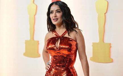 Oscar 2023: El arrasador vestido de lentejuelas de Salma Hayek