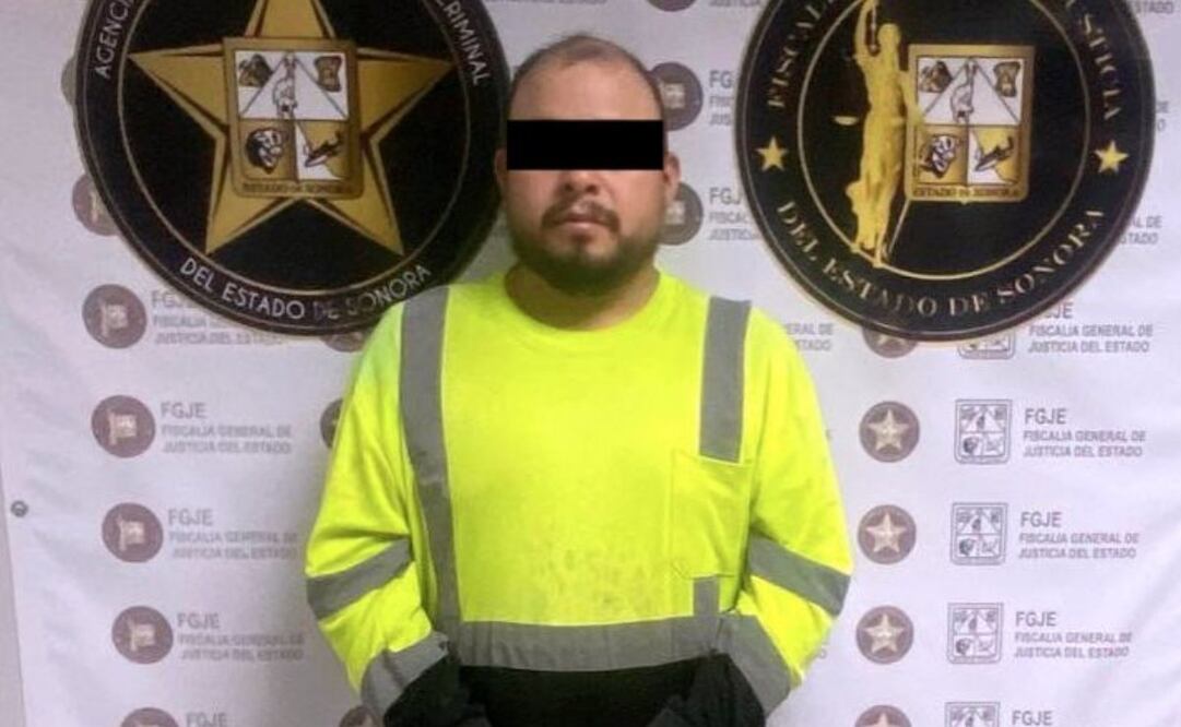 Detienen en Sonora a sujeto buscado en Guanajuato (24/07/2025). Foto: Especial