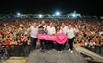 Súper Mamá Fest 2.0 en García, Nuevo León; Manuel Guerra reúne a 35 mil personas con Alicia Villarreal