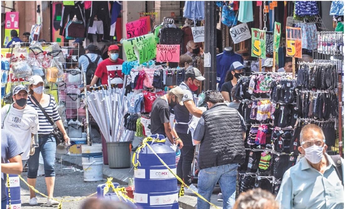 El Sector Informal que se compone de las unidades económicas constituidas por micronegocios que no cuentan con los registros legales. Foto: archivo