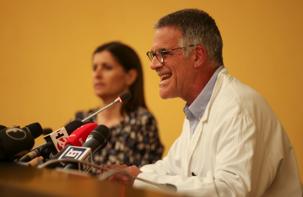 Alberto Zangrillo, médico personal de Berlusconi (AP)