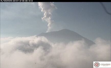 Popocatépetl volcano registers small explosions
