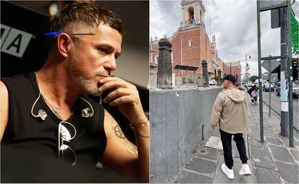 Alejandro Sanz turistea en Puebla y nadie lo reconoce