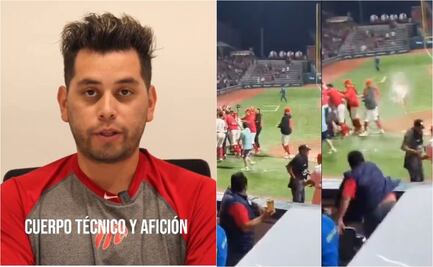 Ampáyer es agredido por un aficionado en el AHH; Diablos Rojos ya se manifestaron al respecto