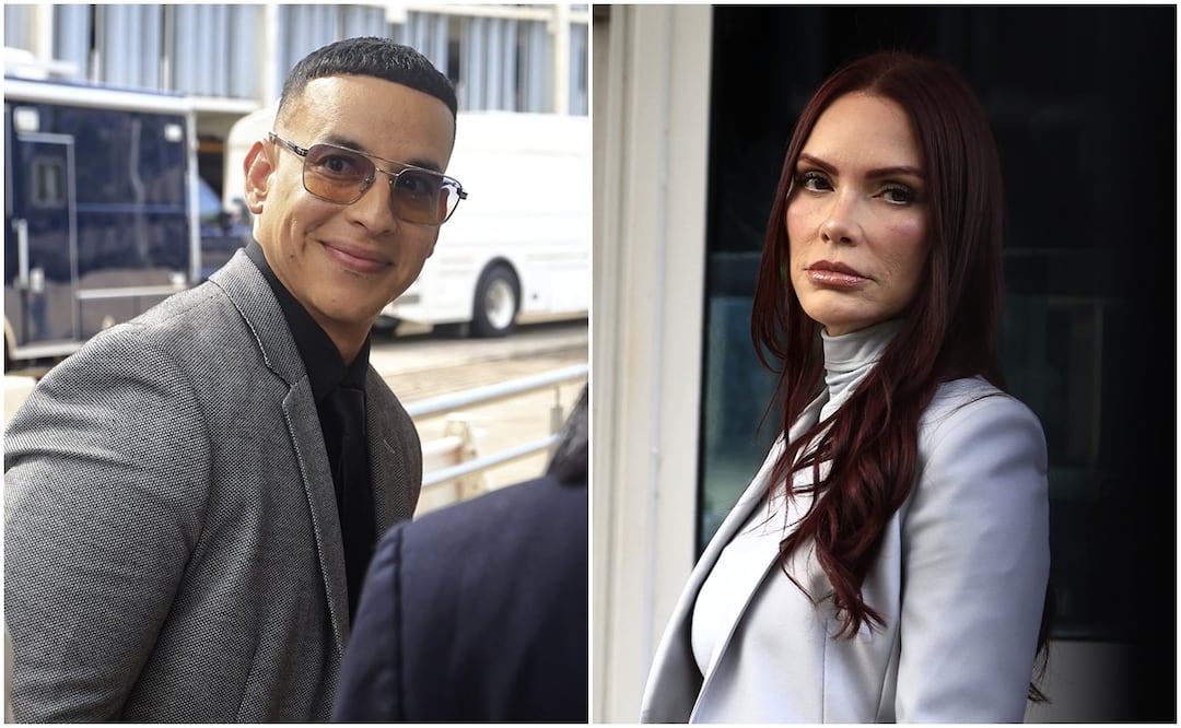 Daddy Yankee y si exesposa Mireddys González. La pareja duró casi 30 años de matrimonio y tienen dos hijos en común. Foto: EFE/ Thais Llorca