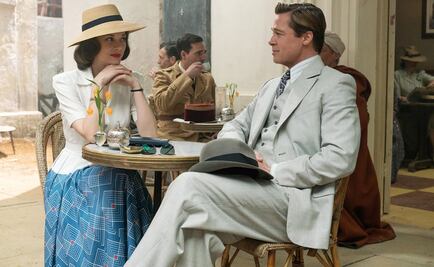 Brad Pitt y Marion Cotillard se enamoran en "Allied"