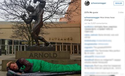 Schwarzenegger se transforma en indigente