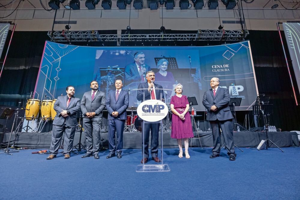 El gobernador de Tamaulipas expuso las ventajas estratégicas de la entidad. Foto: Especial