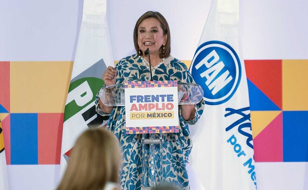 Xóchitl Gálvez, del Frente Amplio por México. Foto: EFE