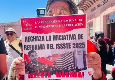 Sección 34 del SNTE se movilizará hoy, 19 de marzo con paros y marchas en Zacatecas; exigen la abrogación de la Ley del ISSSTE de 2007