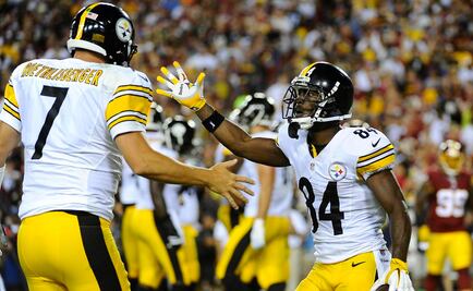 Pittsburgh inicia con paliza en casa de Redskins