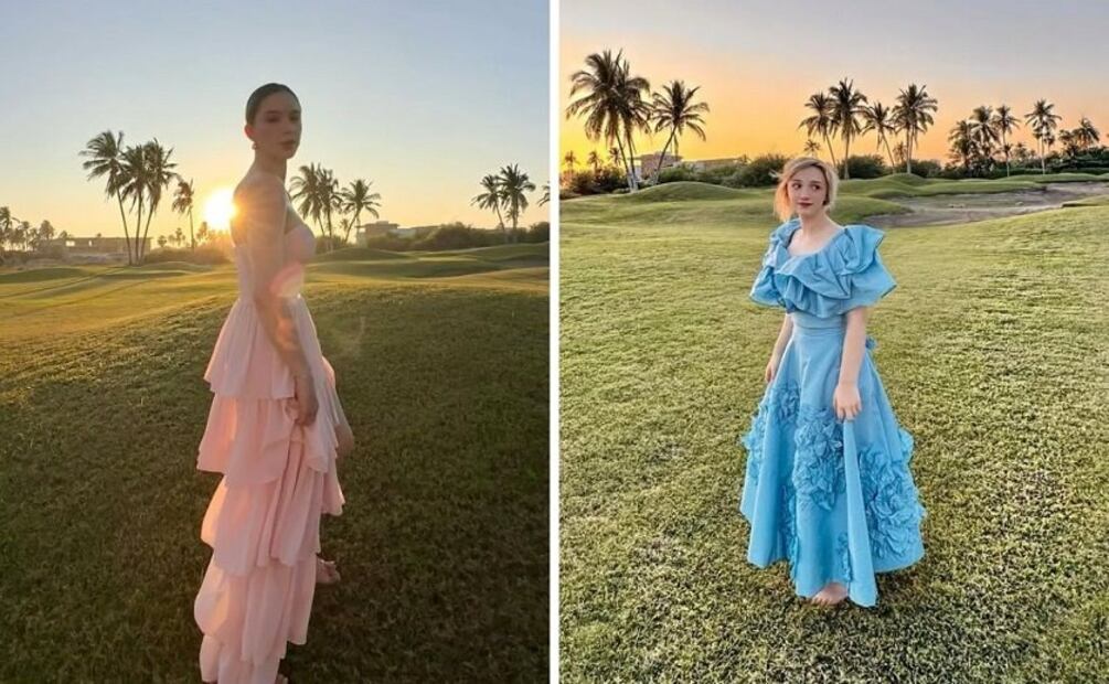 Estos tonos de rosa y azul serán tendencia en la primavera. Foto: Instagram @andrealegarreta