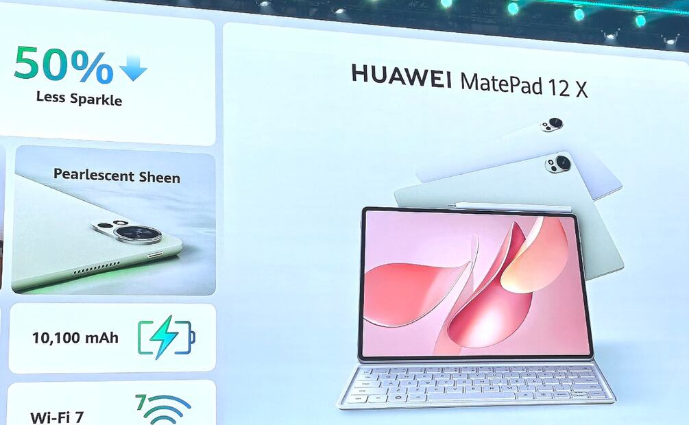 Huawei eligió la ciudad de París para anunciar nuevos productos. | Foto: David Ochoa