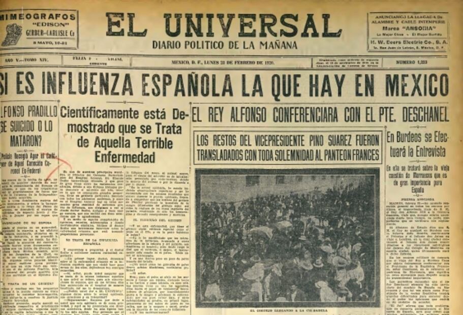 Lo que aprendimos de la Influenza Española 