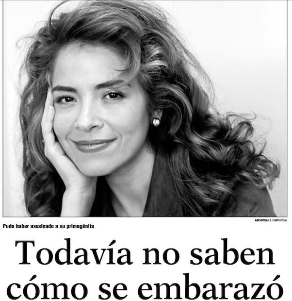 En octubre de 2001, el matutino "Extra" publicó declaraciones de una  ex presa que estuvo con la cantante y que dijo  que la niña, a quien  llamaron Ana Dalay, fue muerta  por  asfixia  cuando  tenía  33 días por Gloria y Sergio Andrade. 
Hemeroteca EL UNIVERSAL.