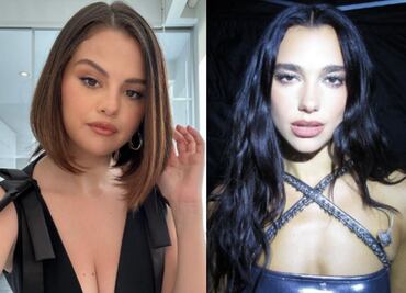 Comparan a Dua Lipa y Selena Gomez con Homero y Morticia Addams