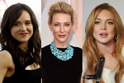 Famosas que salen del clóset