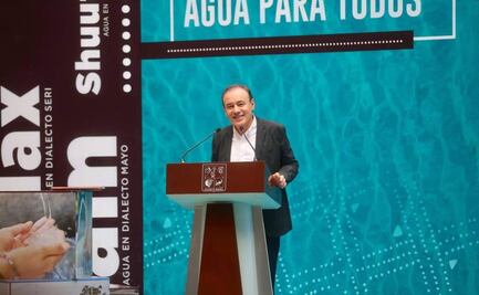 Alfonso Durazo presenta Plan Hídrico Sonora 2023-2053; busca abastecer de agua a próximas generaciones