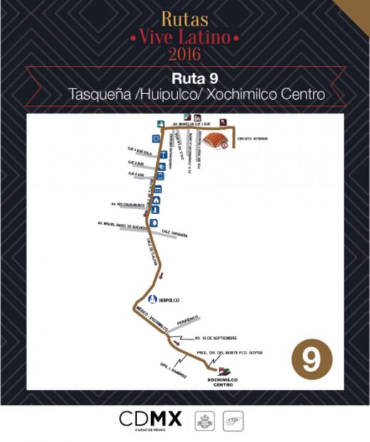 Anuncian transporte nocturno por Vive Latino