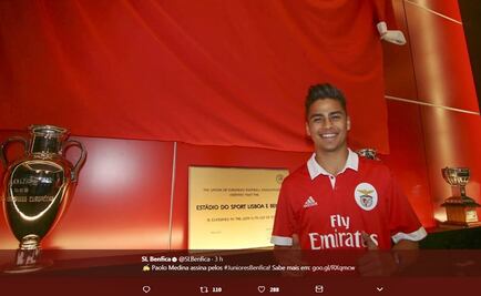 Benfica ficha al joven mexicano Paolo Medina, procedente del Real Madrid