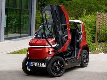 Así es el City Transformer, el auto plegable fácil de estacionar