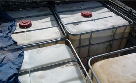 PGR asegura más de 3 mil litros de combustible robado en Hidalgo