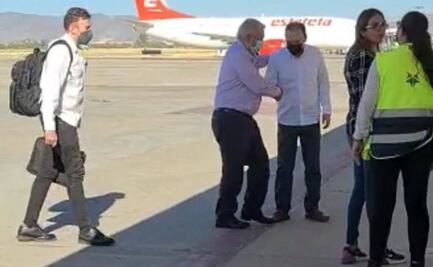 AMLO llega a Sonora para presentar el Plan Integral de Cananea