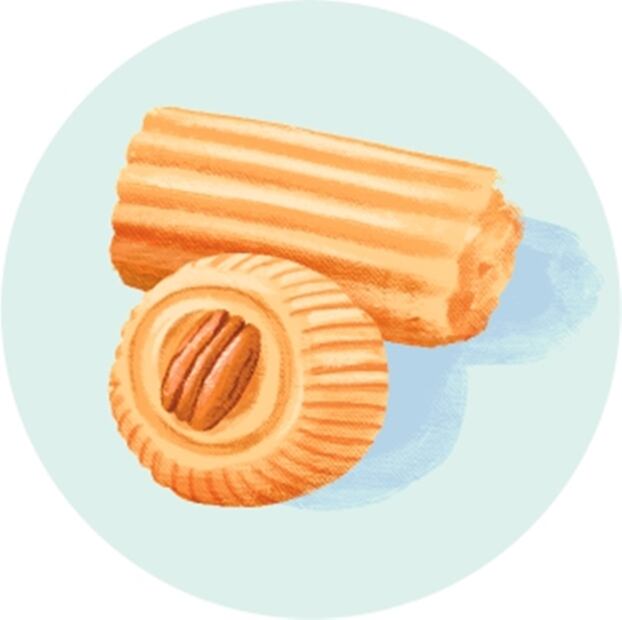 Dulces tradicionales a base de leche. Ilustración: Ani Cortés