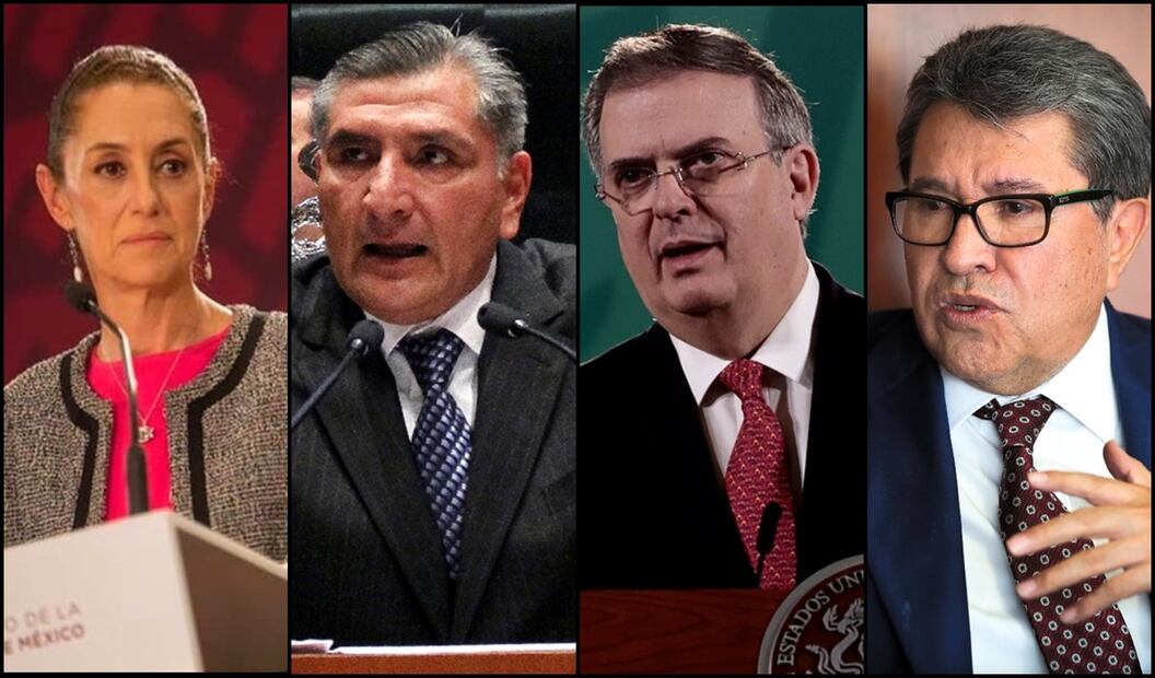 EL rechazó implementar medidas cautelares contra Claudia Sheinbaum,  Adán Augusto López, Marcelo Ebrard y Ricardo Monreal por distintas denuncias