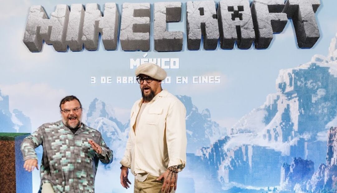 "Minecraft", premiere de la cinta protagonizada por Jack Black y Jason Momoa.
Foto: EL UNIVERSAL / Yaretzy M. Osnaya