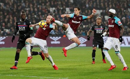 “Chicharito” y West Ham empatan ante el Crystal Palace 