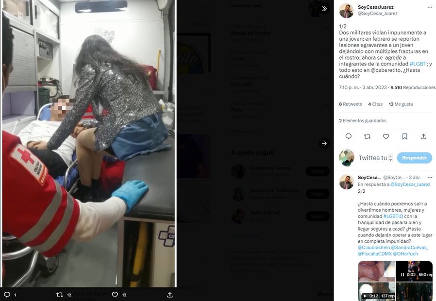 FOTO: tomada de Twitter/ EL UNIVERSAL/