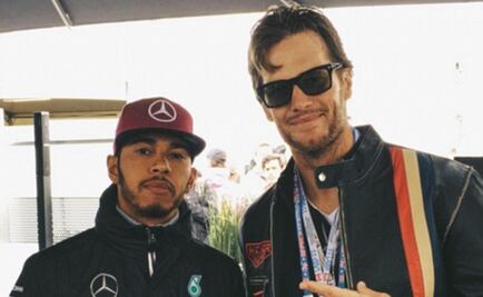 Tom Brady elogia a su vecino, Lewis Hamilton 