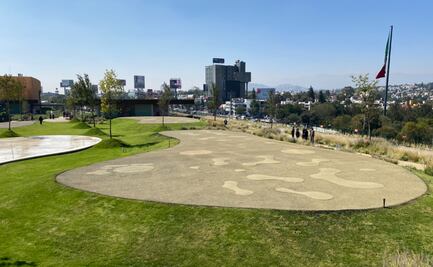 Inauguran parque en azotea de Plaza Satélite en Edomex