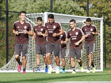 La Selección, con ausencias, ya trabajó en Nueva Jersey