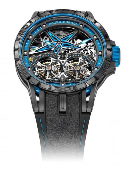 Roger Dubuis se alía con Pirelli y quema caucho