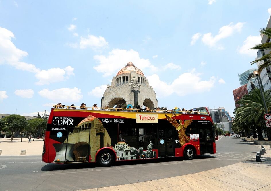 El Turibus ya es un clásico de la CDMX. Foto: Archivo El Universal