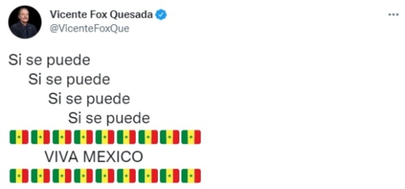 Fox usa su pifia de la bandera de Senegal para burlarse de consulta de revocación de mandato 